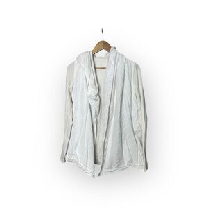 Lululemon Blissed Out Wrap Jacket in White Size 4